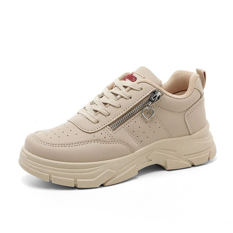 Damen Sportliche Sneaker mit trendiger Reißverschluss-Applikation und komfortabler Sohle - Image 4