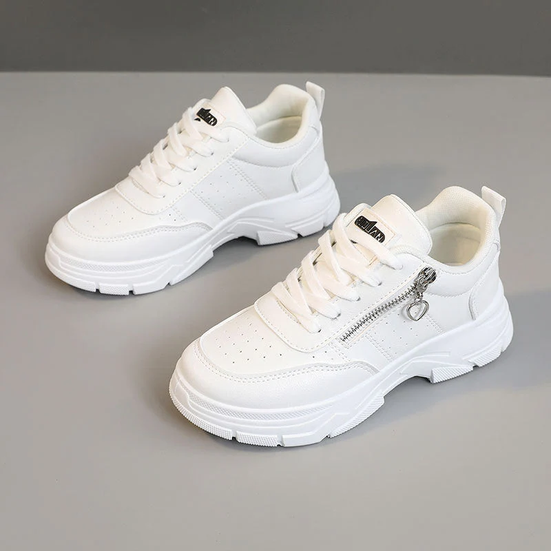 Damen Sportliche Sneaker mit trendiger Reißverschluss-Applikation und komfortabler Sohle - Image 5