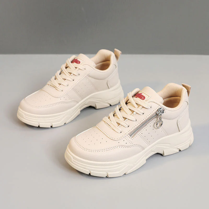 Damen Sportliche Sneaker mit trendiger Reißverschluss-Applikation und komfortabler Sohle - Image 6