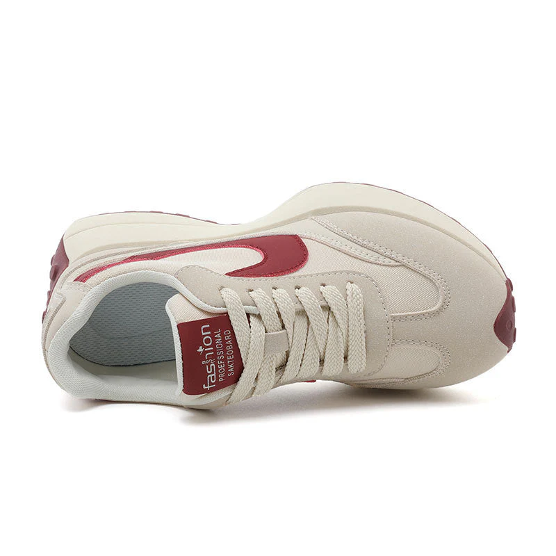 Damen Sportliche Sneakers im urbanen Retro-Design mit dämpfender Sohle - Image 3