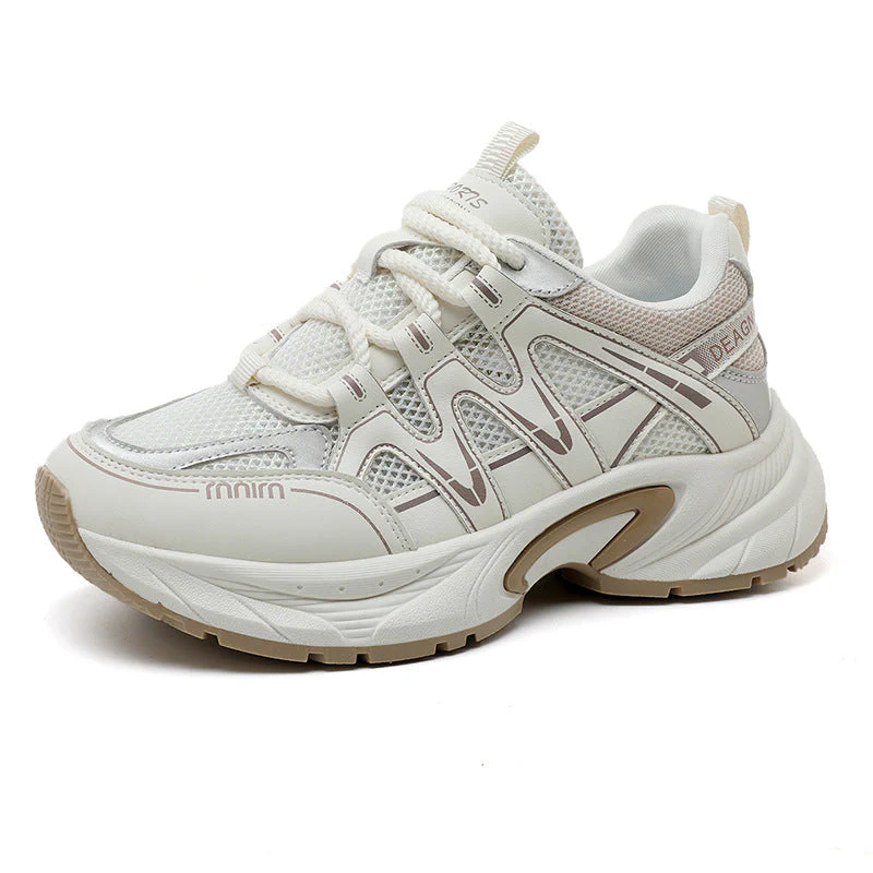 Damen Sportliche Sneakers mit atmungsaktivem Mesh-Obermaterial und dämpfender Laufsohle - Image 4