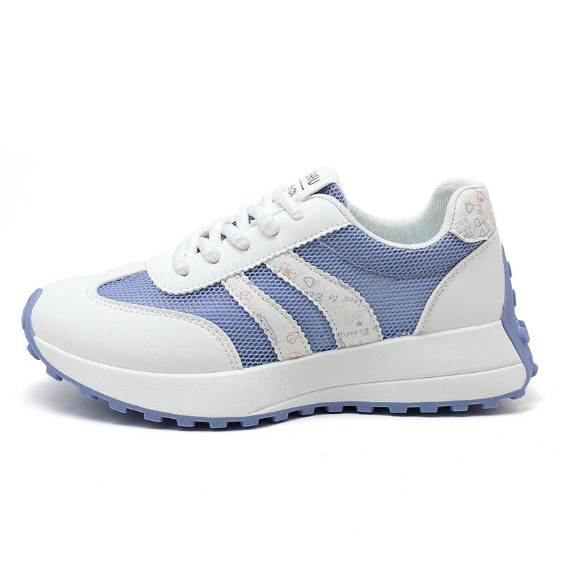 Damen Sportliche Sneakers mit atmungsaktivem Mesh-Obermaterial und flexibler Sohle - Image 4