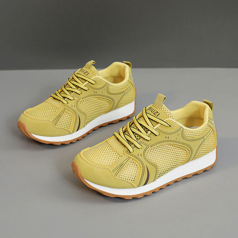 Damen Sportliche Sneakers mit atmungsaktivem Mesh-Obermaterial und stoßdämpfendem Fußbett - Image 6