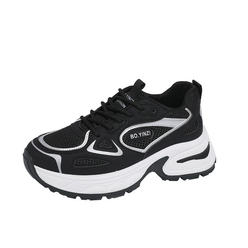 Damen Sportliche Sneakers mit atmungsaktivem Mesh-Obermaterial und stoßdämpfender Sohle - Image 7