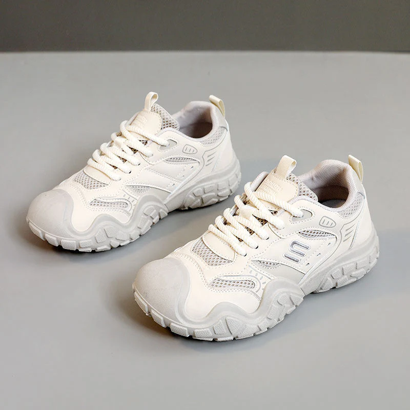 Damen Sportliche Sneakers mit atmungsaktivem Mesh-Obermaterial und strapazierfähiger Laufsohle - Image 3
