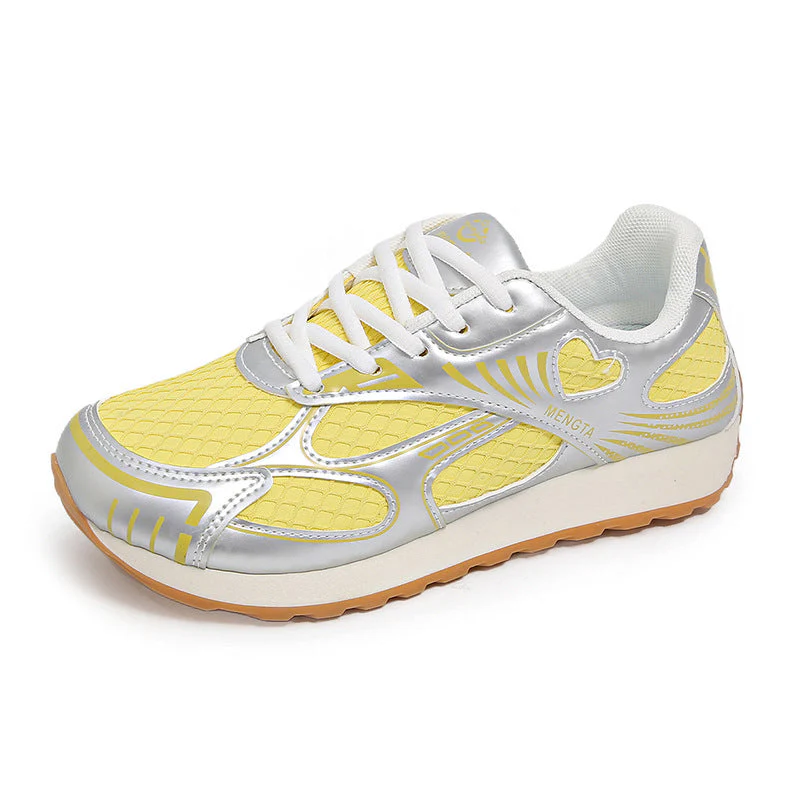 Damen Sportliche Sneakers mit atmungsaktivem Netzoberteil und flexibler Laufsohle - Image 7