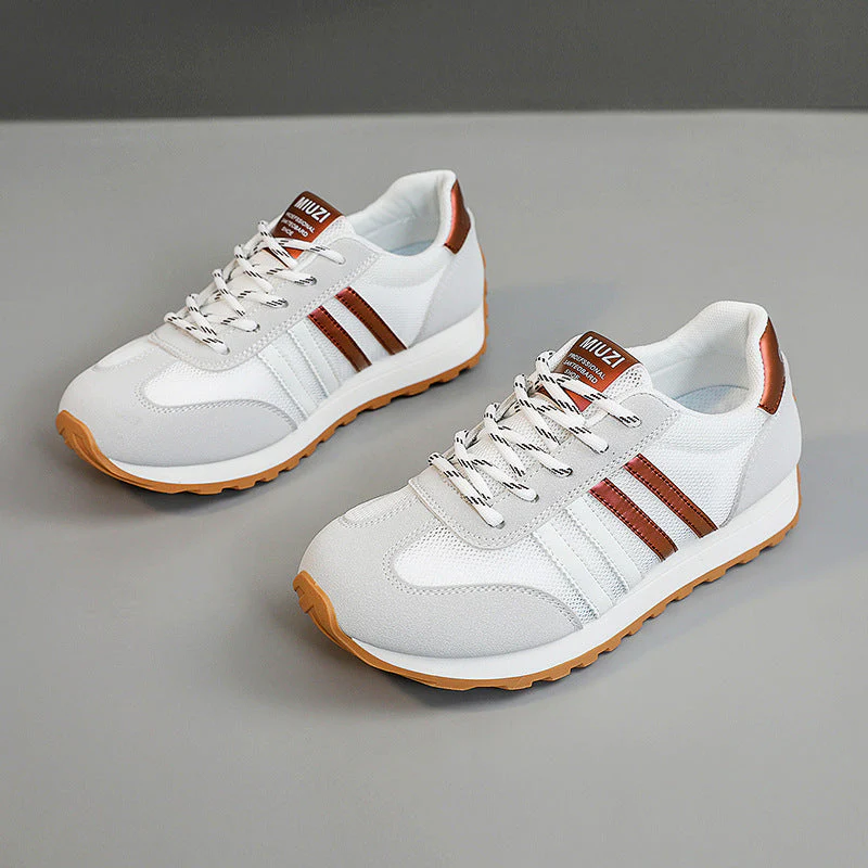 Damen sportliche Sneakers mit atmungsaktivem Obermaterial und dämpfender Sohle - Image 9