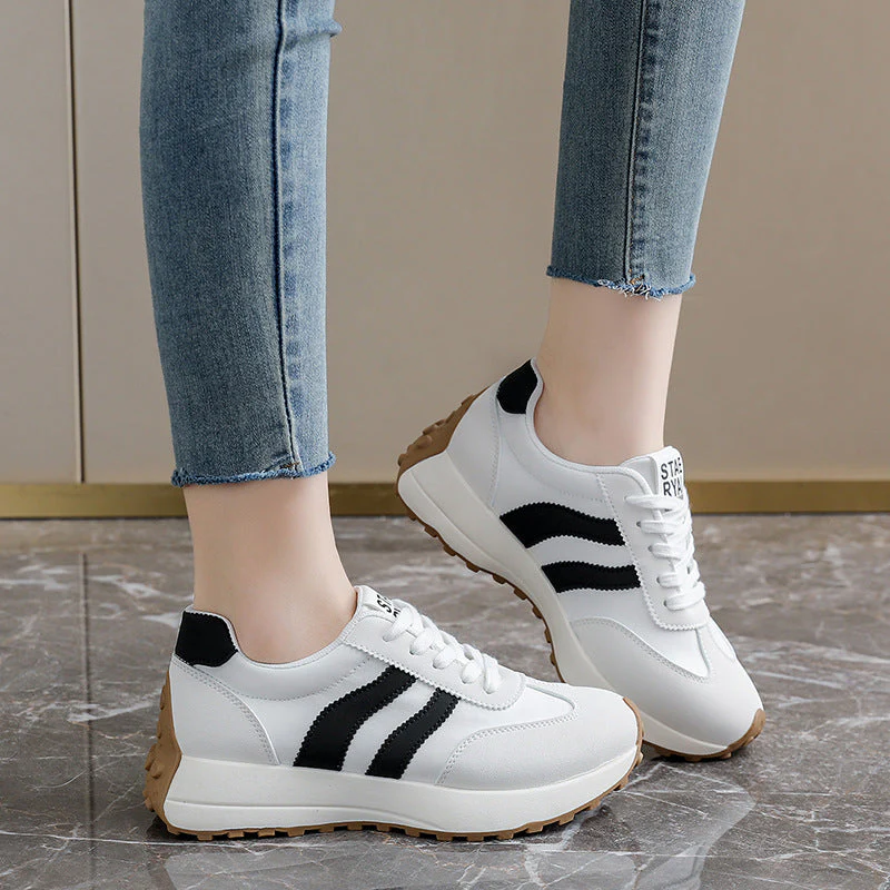 Damen Sportliche Sneakers mit atmungsaktivem Obermaterial und rutschfester Sohle - Image 2