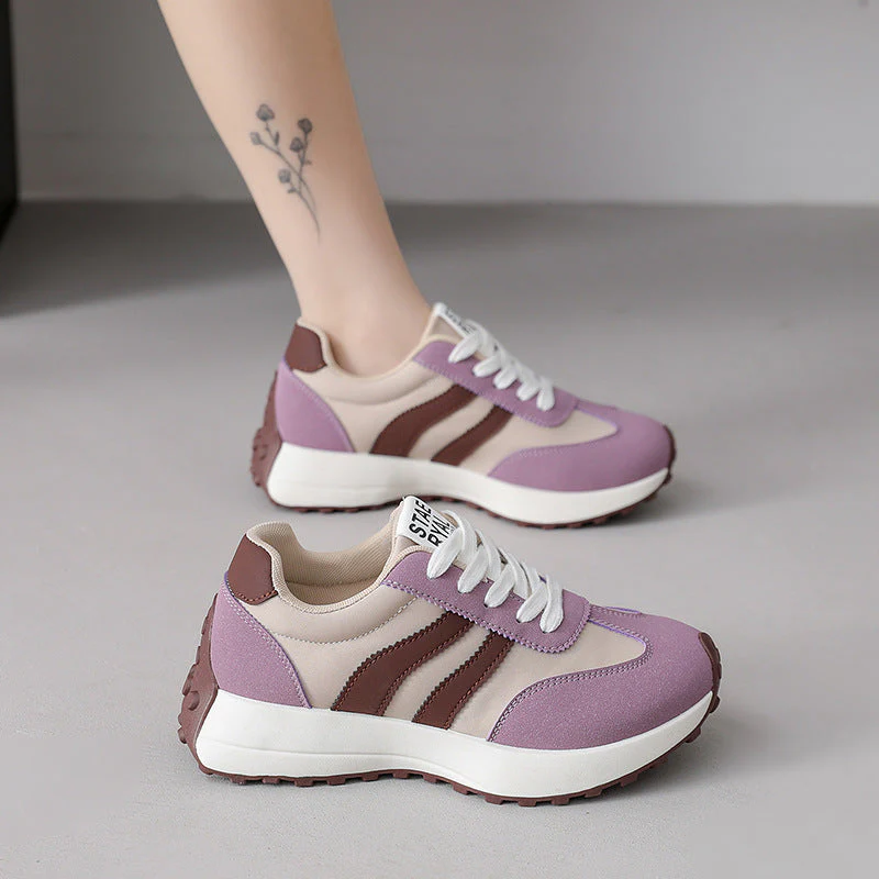 Damen Sportliche Sneakers mit atmungsaktivem Obermaterial und rutschfester Sohle - Image 3