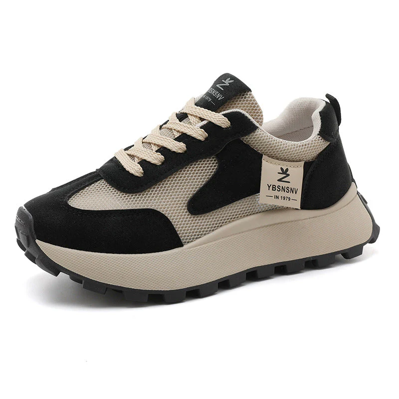 Damen Sportliche Sneakers mit atmungsaktiver Mesh-Oberfläche und dämpfender Laufsohle    1771555985 - Image 4
