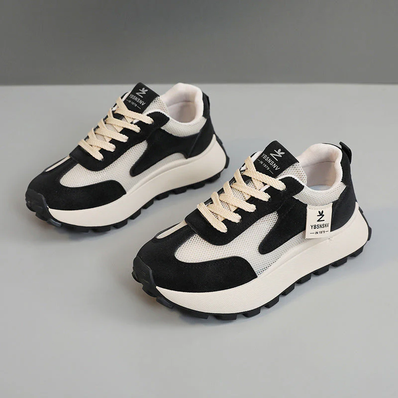 Damen Sportliche Sneakers mit atmungsaktiver Mesh-Oberfläche und dämpfender Laufsohle    1771555985 - Image 6