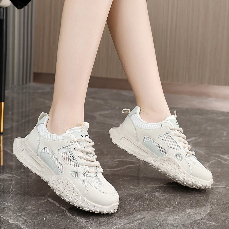 Damen Sportliche Sneakers mit atmungsaktiver Mesh-Oberfläche und dämpfender Sohle - Image 2