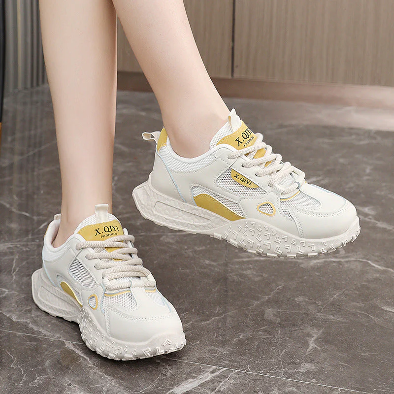 Damen Sportliche Sneakers mit atmungsaktiver Mesh-Oberfläche und dämpfender Sohle - Image 3