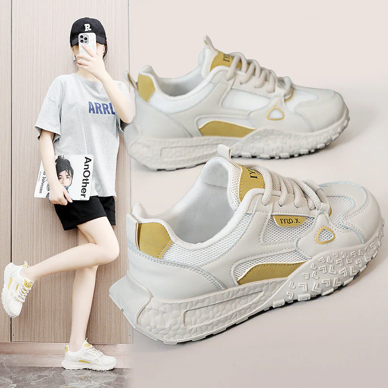 Damen Sportliche Sneakers mit atmungsaktiver Mesh-Oberfläche und dämpfender Sohle - Image 5