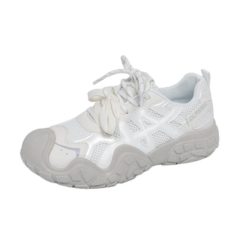 Damen sportliche Sneakers mit atmungsaktiver Mesh-Oberfläche und rutschfester Sohle - Image 6