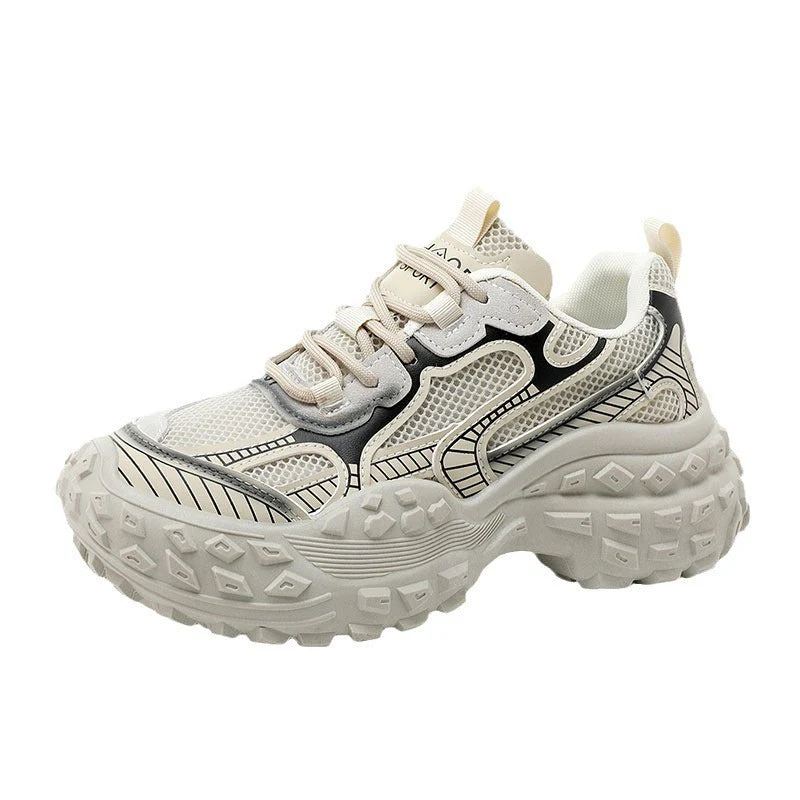 Damen Sportliche Sneakers mit atmungsaktiver Mesh-Oberfläche und stabiler Laufsohle - Image 4
