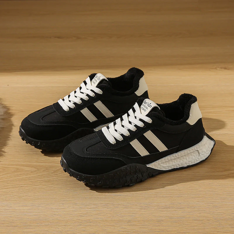 Damen Sportliche Sneakers mit bequemem Fleece-Innenfutter und rutschfester Sohle - Image 6