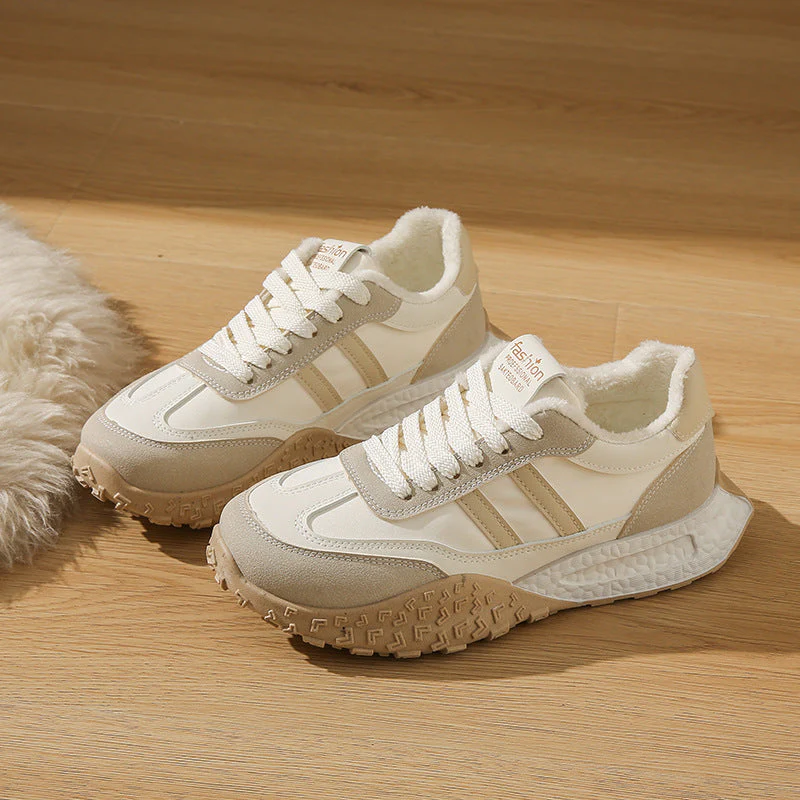 Damen Sportliche Sneakers mit bequemem Fleece-Innenfutter und rutschfester Sohle - Image 7