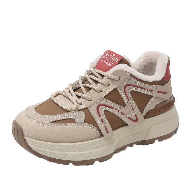 Damen Sportliche Sneakers mit bequemer Fleece-Innenausstattung - Image 4