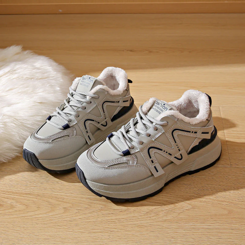 Damen Sportliche Sneakers mit bequemer Fleece-Innenausstattung - Image 5