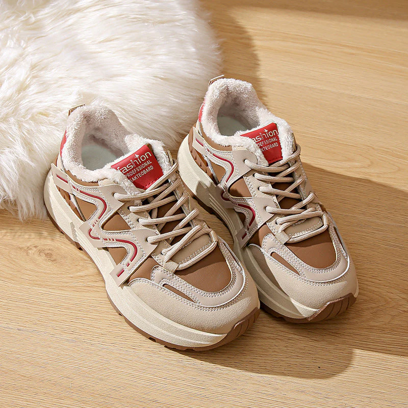 Damen Sportliche Sneakers mit bequemer Fleece-Innenausstattung - Image 6