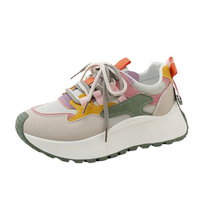 Damen Sportliche Sneakers mit buntem Design und rutschfester Sohle - Image 4
