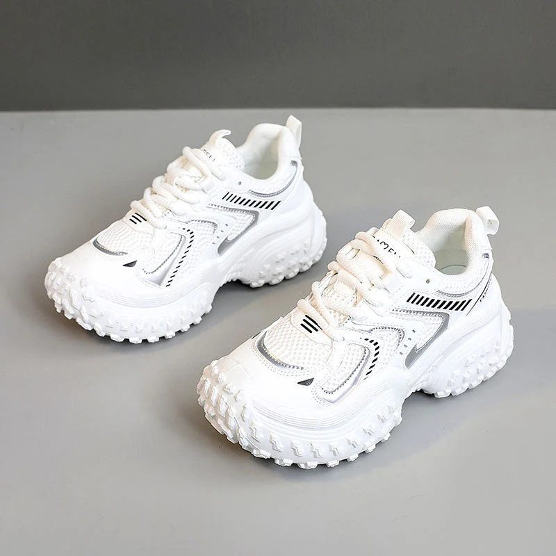 Damen sportliche Sneakers mit dämpfendem Komfort und atmungsaktiver Netzstruktur - Image 5