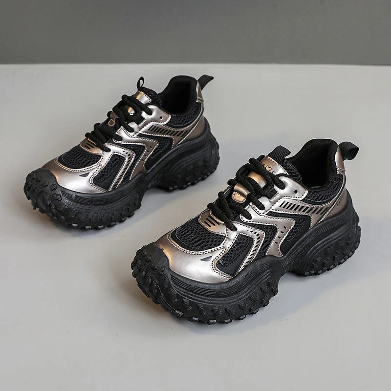 Damen sportliche Sneakers mit dämpfendem Komfort und atmungsaktiver Netzstruktur - Image 6