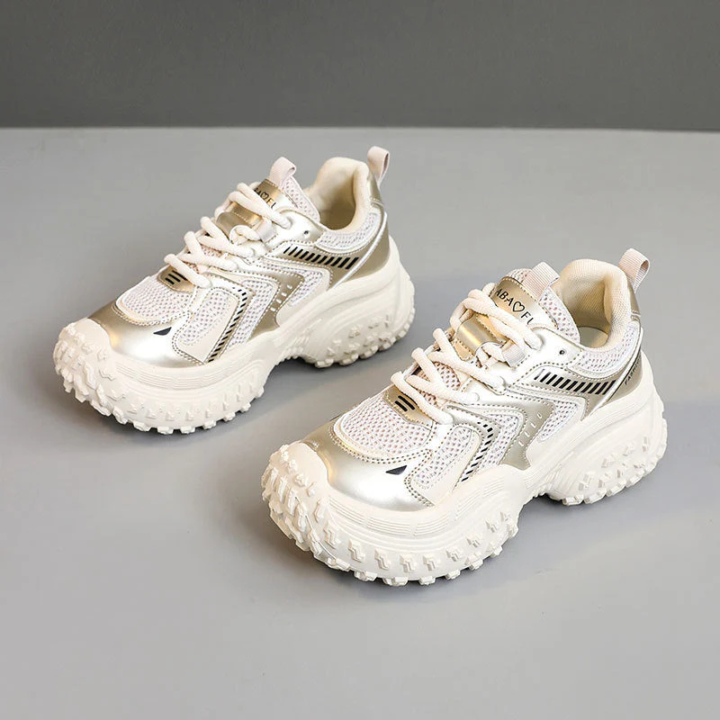 Damen sportliche Sneakers mit dämpfendem Komfort und atmungsaktiver Netzstruktur - Image 7