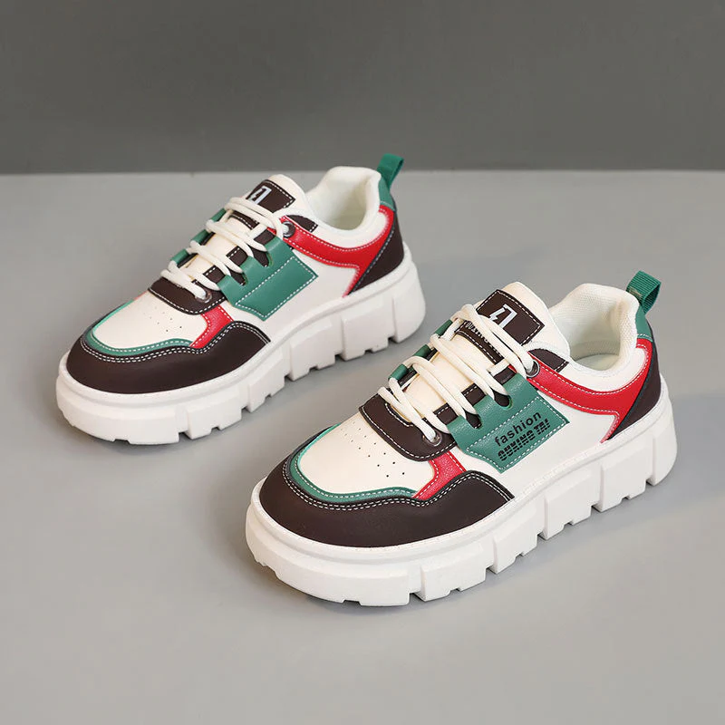 Damen sportliche Sneakers mit dämpfender Sohle und modischem Design - Image 6