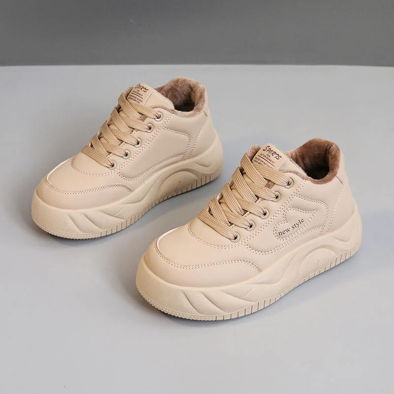 Damen Sportliche Sneakers mit flauschigem Innenfutter - Image 5