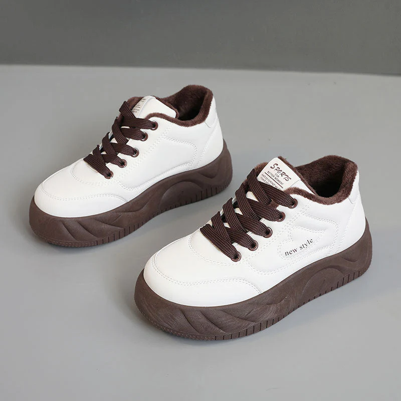Damen Sportliche Sneakers mit flauschigem Innenfutter - Image 7