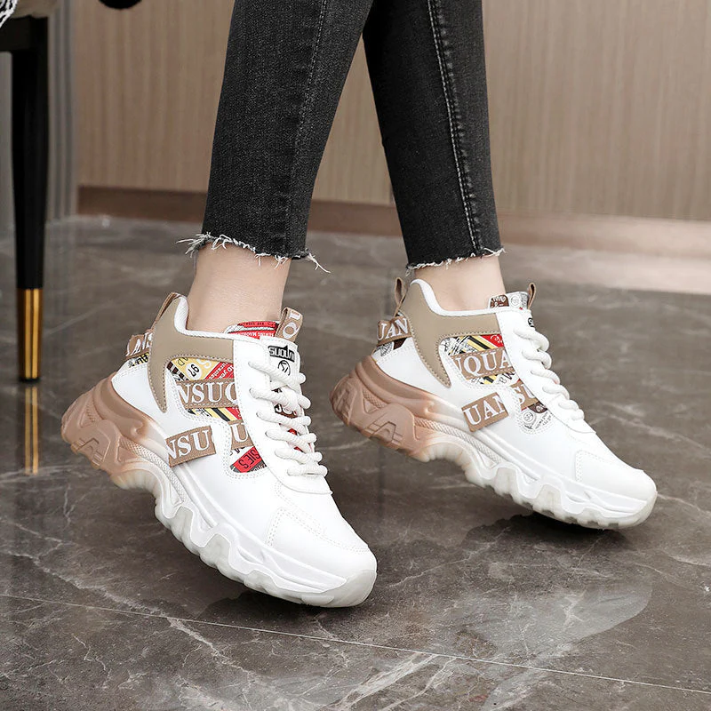 Damen Sportliche Sneakers mit modischem Design und rutschfester Sohle - Image 2