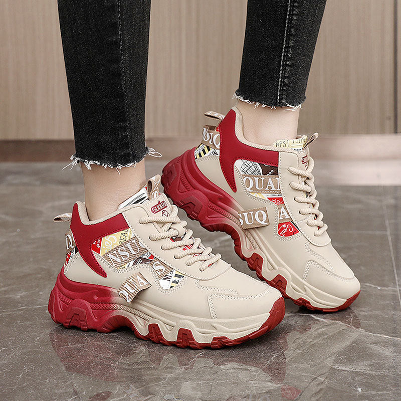 Damen Sportliche Sneakers mit modischem Design und rutschfester Sohle - Image 3