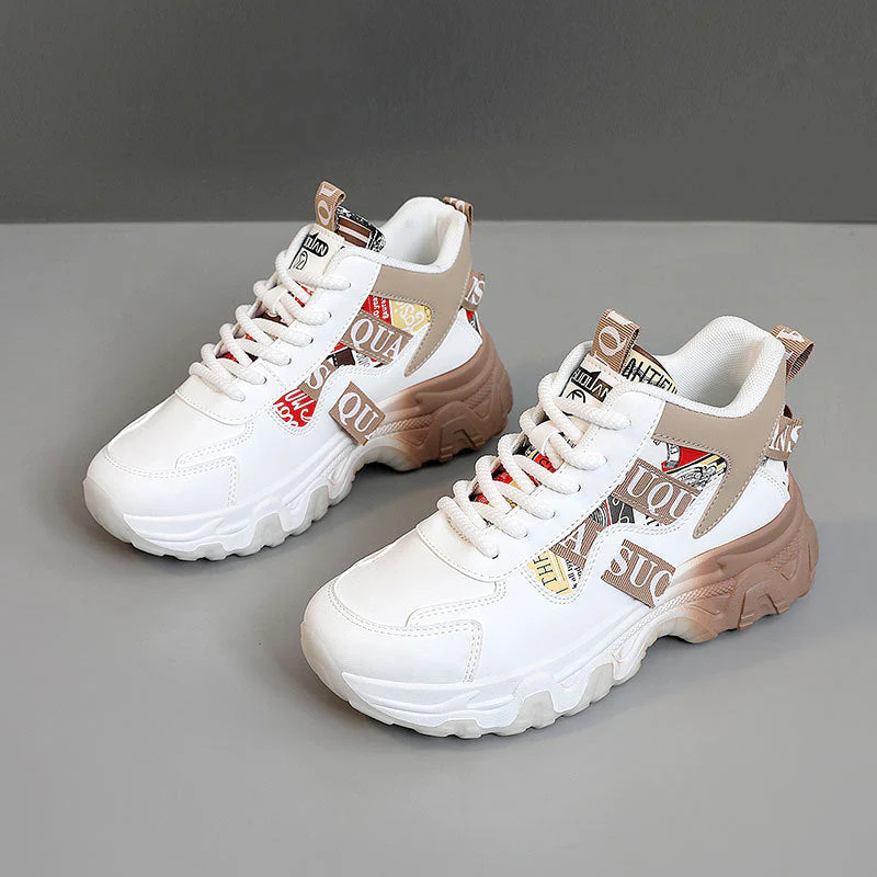 Damen Sportliche Sneakers mit modischem Design und rutschfester Sohle - Image 5