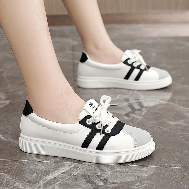 Damen Sportliche Sneakers mit reflektierendem Obermaterial und gepolsterter Innensohle - Image 2