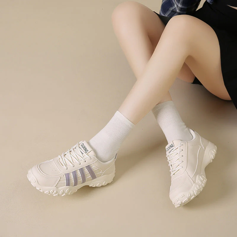 Damen Sportliche Sneakers mit rutschfester Laufsohle und atmungsaktivem Obermaterial - Image 3