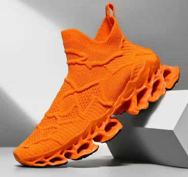 Damen Sportliche Strick-Sneaker mit rutschfester Sohle und innovativer Dämpfungstechnologie - Image 4