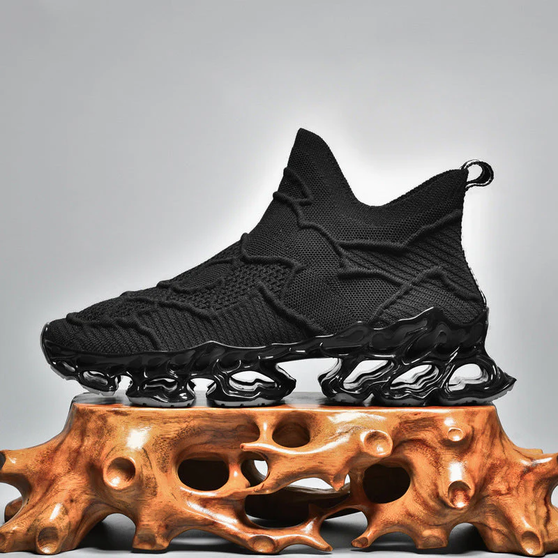 Damen Sportliche Strick-Sneaker mit rutschfester Sohle und innovativer Dämpfungstechnologie - Image 8