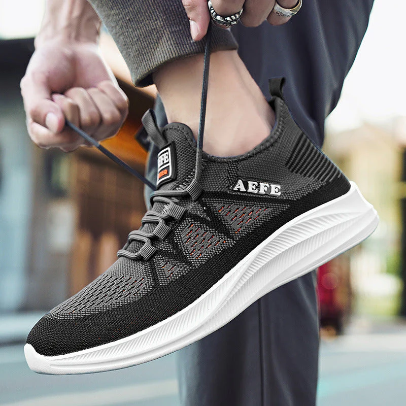 Damen Sportliche Strick-Sneakers mit rutschfester Sohle und atmungsaktivem Obermaterial - Image 2