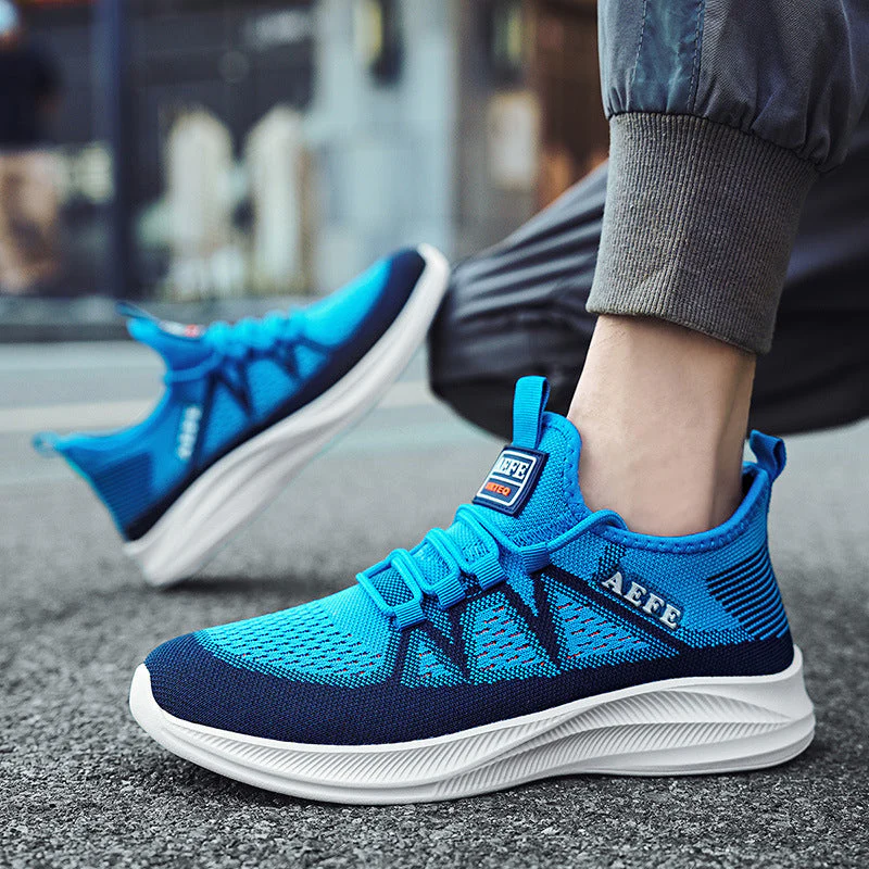 Damen Sportliche Strick-Sneakers mit rutschfester Sohle und atmungsaktivem Obermaterial - Image 3