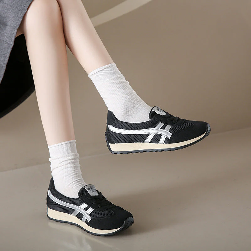 Damen Sportliche und atmungsaktive Sneakers mit elastischem Mesh-Obermaterial - Image 2