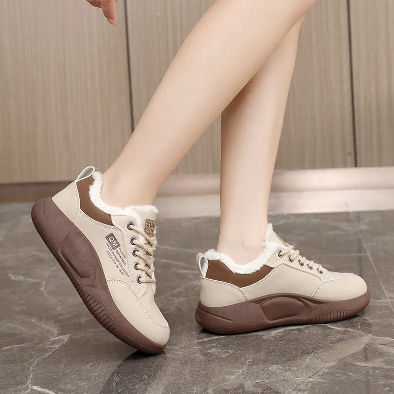 Damen Sportliche Winter Sneakers mit kuscheligem Fleece-Innenfutter - Image 2