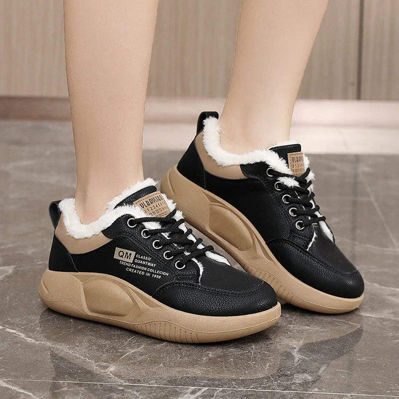 Damen Sportliche Winter Sneakers mit kuscheligem Fleece-Innenfutter - Image 3