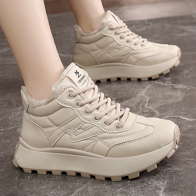 Damen Sportschuhe mit warmem Innenfutter und rutschfester Sohle - Image 3