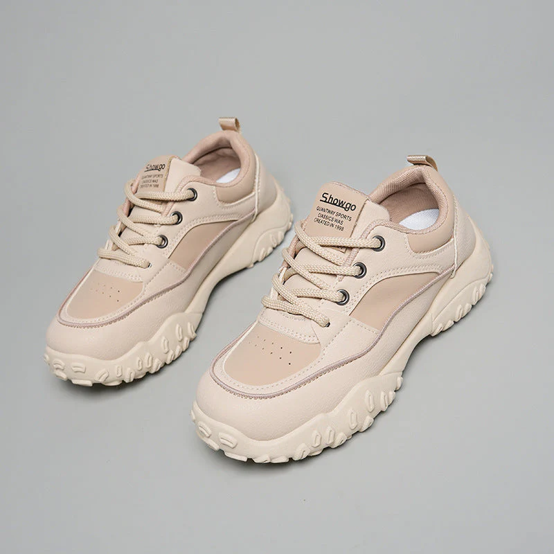 Damen Sportsneakers mit rutschfester Gummisohle und atmungsaktivem Obermaterial