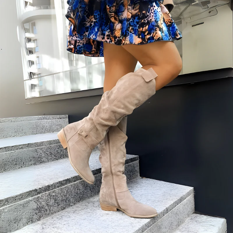 Damen Stiefel | Klassische hohe Stiefel für Alltag und Freizeit - Image 2