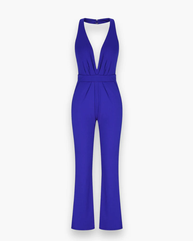 Damen Stilvoll Tief Schnitt Jumpsuit | Elegante - Image 13
