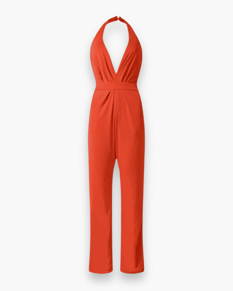 Damen Stilvoll Tief Schnitt Jumpsuit | Elegante - Image 14