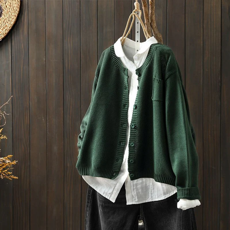 Damen Strickjacke in Übergrößer | Bequem
